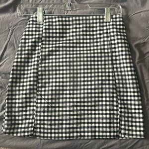 Checkered Skirt